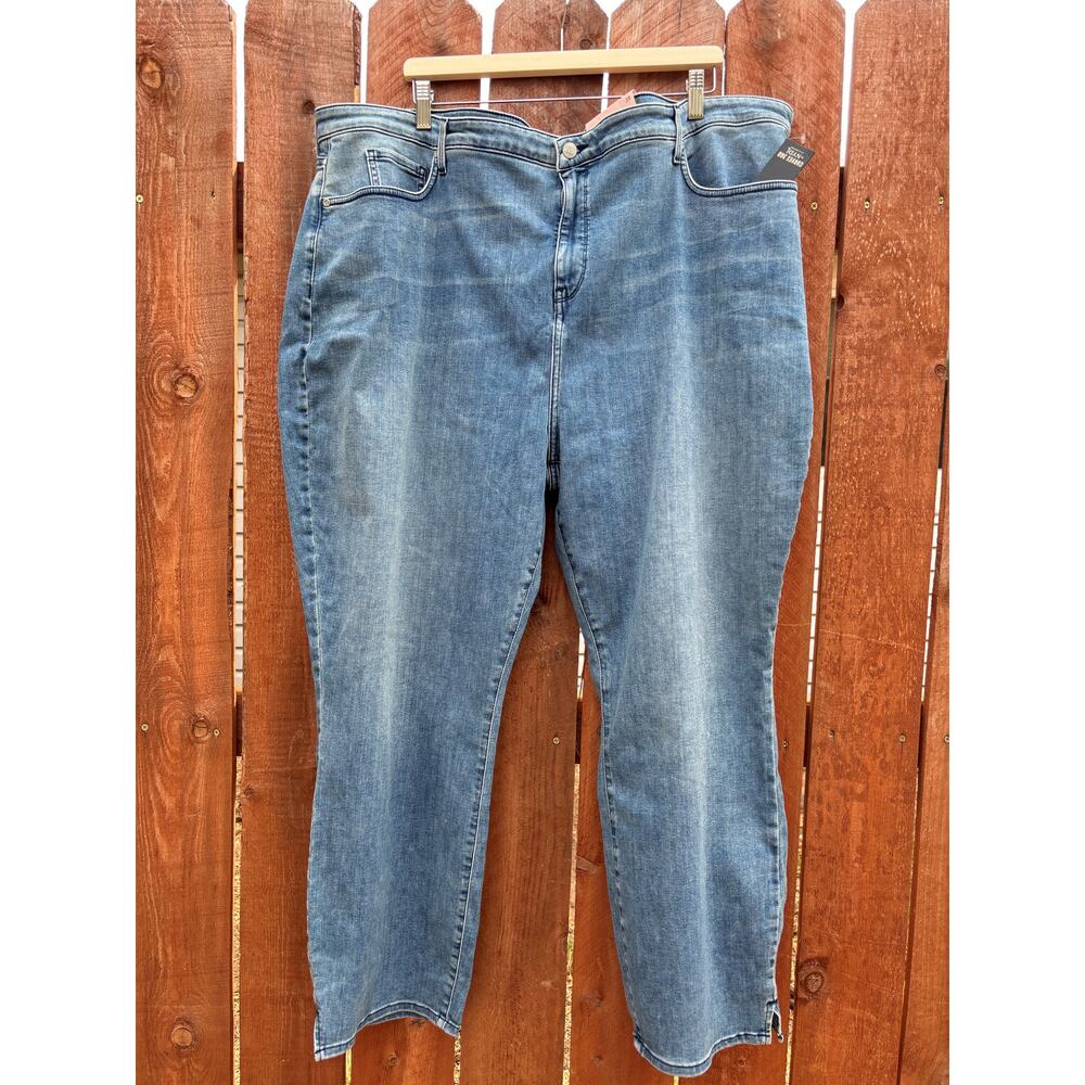 NYDJ Not Your Daughters Jeans Pants Slim Straight Ankle Length Plus Size 28 New